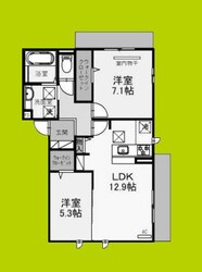 エスト山王の物件間取画像